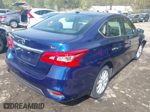 2019 Nissan Sentra SV z VIN 3N1AB7AP9KY413095, wystawiony jako IAAI lot #41924102 z przebiegiem 118 317 mil mil oraz . Historia ofert i sprzedaży dostępna na DreamBid. Obrazek 4.