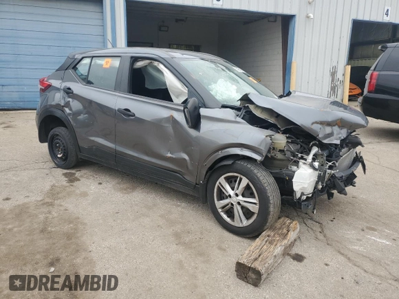 2020 Nissan Kicks S with VIN 3N1CP5BV1LL536772, listed as a Copart auction lot 53981985 with 0 mi miles and Clean Title. Bid and sale history available at carsss.com. Image 4.