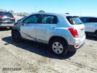 2018 Chevrolet Trax LS with VIN KL7CJKSB0JB624906, listed as a IAAI auction lot 41774401 with 78,344 mi miles. Bid and sale history available at carsss.com. Image 3.