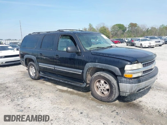 2002 Chevrolet Suburban LS with VIN 3GNEC16Z72G237048, listed as a IAAI auction lot 41900922 with 185,253 mi miles. Bid and sale history available at carsss.com. Image 1.