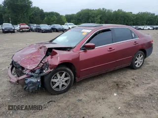 2003 Honda Accord EX with VIN 1HGCM66553A010711, listed as a Copart auction lot 60815735 with 174,272 mi miles and Salvage title. Bid and sale history available at DreamBid. Image 1.