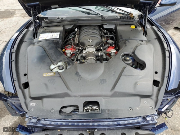2017 Maserati GranTurismo Sport with VIN ZAM45VLA6H0210422, listed as a Copart auction lot 65213444 with 22,640 mi miles and Salvage Title. Bid and sale history available at carsss.com. Image 11.