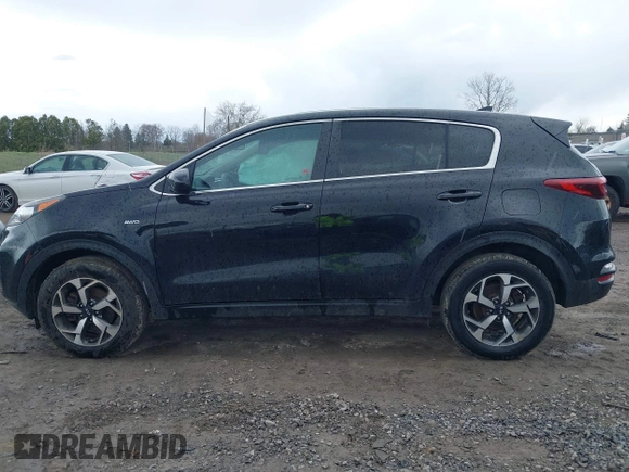 2020 Kia Sportage LX with VIN KNDPMCAC1L7662825, listed as a IAAI auction lot 42031280 with 123,595 mi miles and . Bid and sale history available at carsss.com. Image 15.