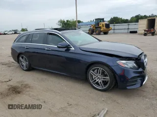 2018 Mercedes-Benz E 400 with VIN WDDZH6GB7JA436856, listed as a Copart auction lot 51447624 with 73,555 mi miles and . Bid and sale history available at DreamBid. Image 4.