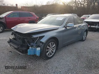 2016 Infiniti Q50 2.0t Premium with VIN JN1CV7AR3GM250973, listed as a IAAI auction lot 41099907 with 115,173 mi miles. Bid and sale history available at carsss.com. Image 21.