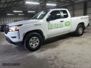 2024 Nissan Frontier S with VIN 1N6ED1CL5RN626078, listed as a Copart auction lot 43553345 with 16,911 mi miles and Salvage Title. Bid and sale history available at carsss.com. Image 1.