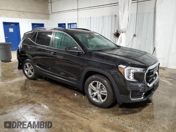 2023 GMC Terrain SLE с VIN 3GKALMEG2PL266906, выставлен на аукционе Copart как лот 49629585 с пробегом 15 914 миль миль и Списание • Salvage title. История ставок и продаж доступна на DreamBid. Изображение 4.
