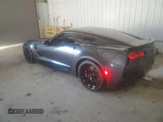 2018 Chevrolet Corvette Grand Sport 2LT with VIN 1G1YX2D7XJ5103876, listed as a Copart auction lot 88279695 with 0 mi miles and Non Repairable. Bid and sale history available at carsss.com. Image 2.