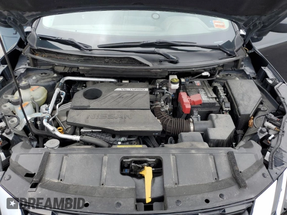2023 Nissan Rogue S with VIN 5N1BT3AB8PC762983, listed as a Copart auction lot 64317934 with 34,652 mi miles and Salvage title. Bid and sale history available at DreamBid. Image 12.