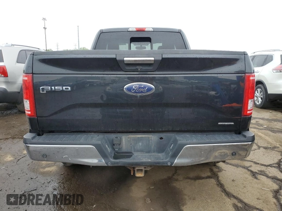 2015 Ford F-150 XLT with VIN 1FTFX1EF5FFA12515, listed as a Copart auction lot 57848305 with 208,130 mi miles and Clean title. Bid and sale history available at DreamBid. Image 6.