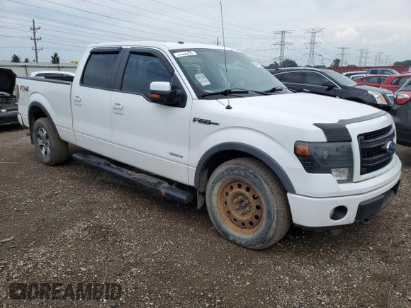 2014 Ford F-150 XL with VIN 1FTFW1ET4EFB59559, listed as a Copart auction lot 63641185 with 243,378 mi miles and Clean title. Bid and sale history available at DreamBid. Image 4.