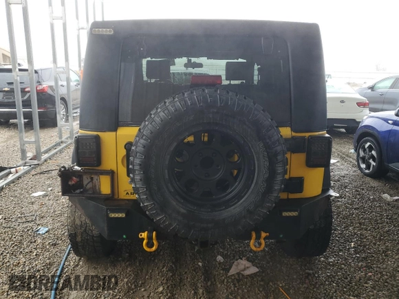 2008 Jeep Wrangler X with VIN 1J4FA24108L505711, listed as a Copart auction lot 43147345 with 150,943 mi miles and Clean Title. Bid and sale history available at DreamBid. Image 6.