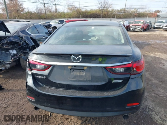2015 Mazda 6 i Sport with VIN JM1GJ1U5XF1214570, listed as a IAAI auction lot 41003789 with 99,844 mi miles. Bid and sale history available at carsss.com. Image 16.