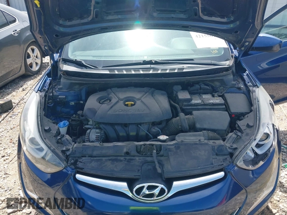 2015 Hyundai Elantra SE with VIN 5NPDH4AE7FH592603, listed as a IAAI auction lot 42155612 with 128,251 mi miles and . Bid and sale history available at DreamBid. Image 10.