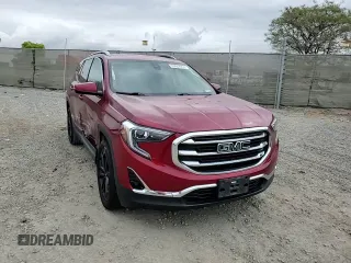 2020 GMC Terrain SLT with VIN 3GKALPEX2LL172598, listed as a Copart auction lot 53658905 with 58,697 mi miles and Salvage title. Bid and sale history available at DreamBid. Image 12.