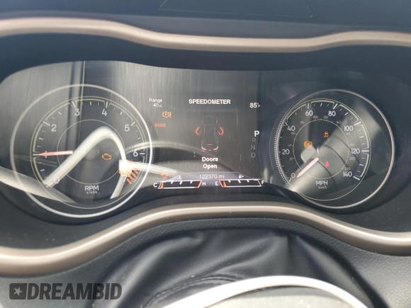 2014 Jeep Cherokee Limited with VIN 1C4PJLDB1EW154245, listed as a Copart auction lot 54428845 with 122,370 mi miles and Salvage Title. Bid and sale history available at DreamBid. Image 9.