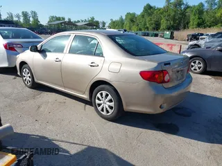 2009 Toyota Corolla with VIN 2T1BU40E99C028401, listed as a IAAI auction lot 42136344 with 163,888 mi miles. Bid and sale history available at carsss.com. Image 3.