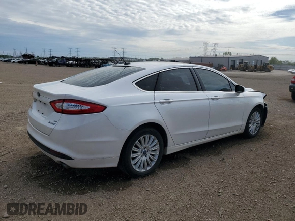 2014 Ford Fusion SE Hybrid with VIN 3FA6P0LU1ER308327, listed as a Copart auction lot 58127315 with 189,069 mi miles and Salvage title. Bid and sale history available at DreamBid. Image 3.