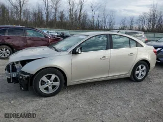 2014 Chevrolet Cruze 1LT with VIN 1G1PC5SB3E7441663, listed as a Copart auction lot 53157435 with 49,667 mi miles and Salvage Title. Bid and sale history available at carsss.com. Image 1.