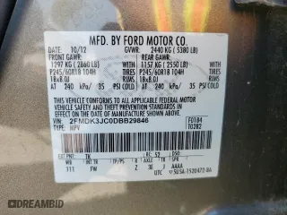 2013 Ford Edge SEL with VIN 2FMDK3JC0DBB29846, listed as a Copart auction lot 51641675 with 143,582 mi miles and Salvage Title. Bid and sale history available at carsss.com. Image 16.