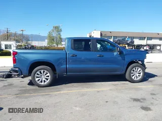 2024 Chevrolet Silverado 1500 Custom with VIN 3GCPABEK0RG293473, listed as a IAAI auction lot 41866907 with 21,266 mi miles and . Bid and sale history available at DreamBid. Image 13.