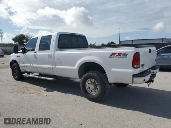 2004 Ford F-350 XL with VIN 1FTSW31P54EB29378, listed as a Copart auction lot 63147675 with 188,288 mi miles and Salvage title. Bid and sale history available at DreamBid. Image 2.