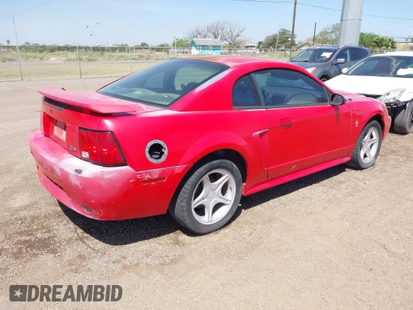 2003 Ford Mustang Standard with VIN 1FAFP40493F356695, listed as a IAAI auction lot 41775078 with 232,196 mi miles. Bid and sale history available at carsss.com. Image 4.