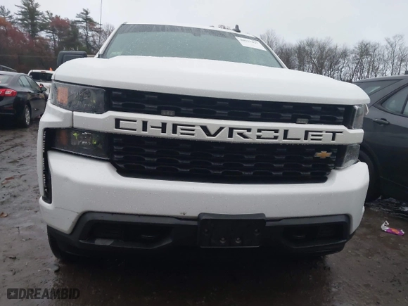 2021 Chevrolet Silverado 1500 Custom with VIN 1GCPYBEK2MZ273391, listed as a IAAI auction lot 40927027 with 94,153 mi miles. Bid and sale history available at carsss.com. Image 9.