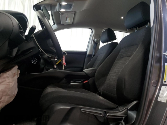 2023 Honda HR-V LX with VIN 3CZRZ2H36PM732951, listed as a Copart auction lot 61979945 with 19,752 mi miles and Salvage title. Bid and sale history available at DreamBid. Image 7.