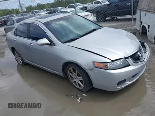 2005 Acura TSX with VIN JH4CL96855C032520, listed as a IAAI auction lot 41903680 with 268,792 mi miles. Bid and sale history available at carsss.com. Image 1.