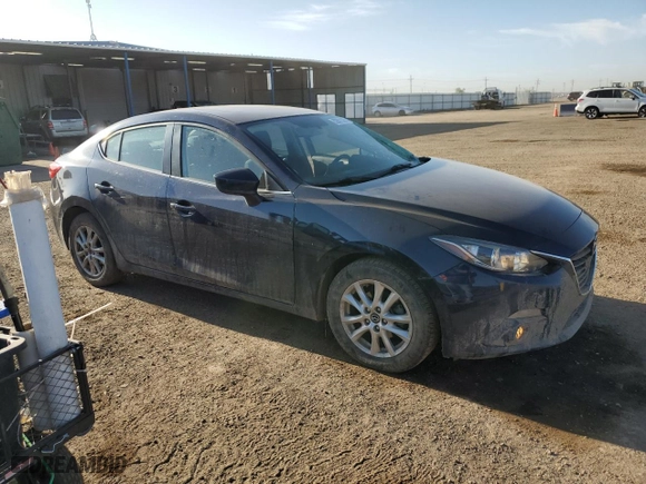 2016 Mazda Mazda3 i Touring with VIN JM1BM1W76G1327868, listed as a Copart auction lot 52801305 with 72,670 mi miles and Salvage Title. Bid and sale history available at carsss.com. Image 4.