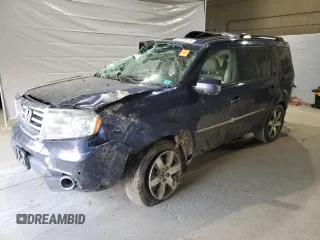 2013 Honda Pilot Touring with VIN 5FNYF4H93DB039720, listed as a Copart auction lot 50798675 with Not Provided miles and Salvage Title. Bid and sale history available at DreamBid. Image 1.