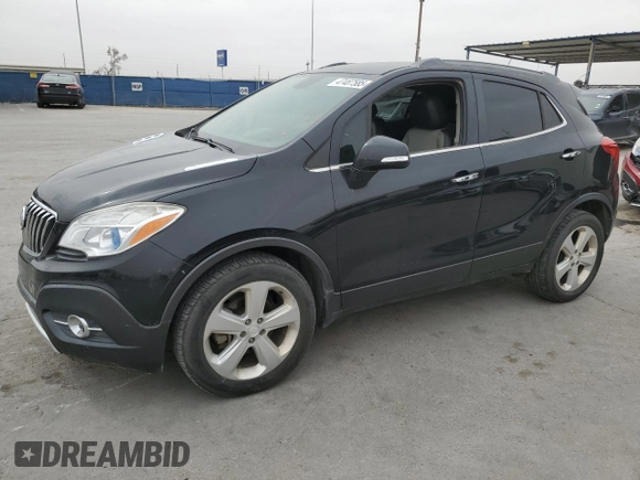 2016 Buick Encore Convenience with VIN KL4CJFSB4GB616983, listed as a Copart auction lot 47487585 with 129,453 mi miles and Clean Title. Bid and sale history available at carsss.com. Image 1.