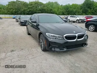 2021 BMW 3 Series 330i xDrive with VIN 3MW5R7J08M8B50434, listed as a Copart auction lot 55814435 with 56,824 mi miles and Salvage title. Bid and sale history available at DreamBid. Image 13.