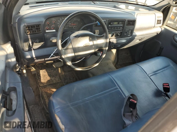 2000 Ford Super Duty F-250 XL with VIN 1FTNF20F7YED68355, listed as a Copart auction lot 75050664 with 107,434 mi miles and Salvage Title. Bid and sale history available at carsss.com. Image 8.
