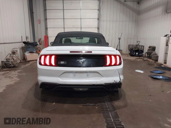 2018 Ford Mustang EcoBoost Premium with VIN 1FATP8UH7J5133467, listed as a IAAI auction lot 41091803 with 75,788 mi miles and . Bid and sale history available at carsss.com. Image 16.