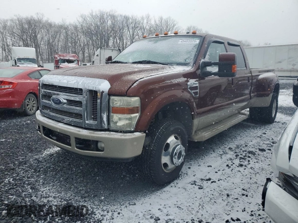 2008 Ford F-350 XL z VIN 1FTWW33R08EA64106, wystawiony jako Copart lot #45463525 z przebiegiem 91 850 mil mil oraz Szkoda całkowita • Salvage title. Historia ofert i sprzedaży dostępna na DreamBid. Obrazek 1.