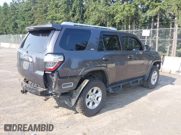 2018 Toyota 4Runner SR5 z VIN JTEBU5JR7J5490718, wystawiony jako IAAI lot #42551721 z przebiegiem 111 237 mil mil oraz . Historia ofert i sprzedaży dostępna na DreamBid. Obrazek 4.