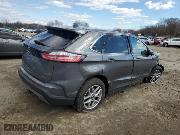 2024 Ford Edge SEL with VIN 2FMPK4J9XRBB00160, listed as a Copart auction lot 46745995 with 7,907 mi miles and Non Repairable. Bid and sale history available at carsss.com. Image 3.