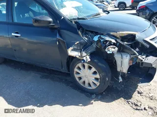 2017 Nissan Versa Sedan SV with VIN 3N1CN7AP7HL802887, listed as a IAAI auction lot 41720782 with 140,167 mi miles. Bid and sale history available at carsss.com. Image 6.