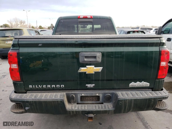 2015 Chevrolet Silverado 1500 High Country with VIN 3GCUKTEJXFG241308, listed as a Copart auction lot 81384654 with 104,860 mi miles and Clean Title. Bid and sale history available at carsss.com. Image 6.