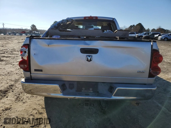 2008 Dodge Ram 2500 SLT with VIN 3D7KR29A08G132274, listed as a Copart auction lot 85594564 with 0 mi miles and Salvage Title. Bid and sale history available at carsss.com. Image 6.
