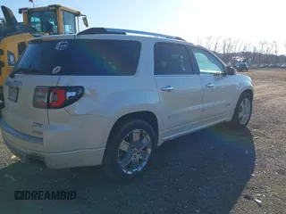 2015 GMC Acadia Denali with VIN 1GKKVTKD1FJ122367, listed as a IAAI auction lot 41850329 with 82,612 mi miles. Bid and sale history available at carsss.com. Image 4.