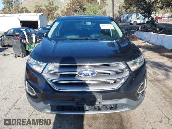 2015 Ford Edge SEL with VIN 2FMTK3J85FBB34115, listed as a IAAI auction lot 41813644 with 143,099 mi miles. Bid and sale history available at carsss.com. Image 12.