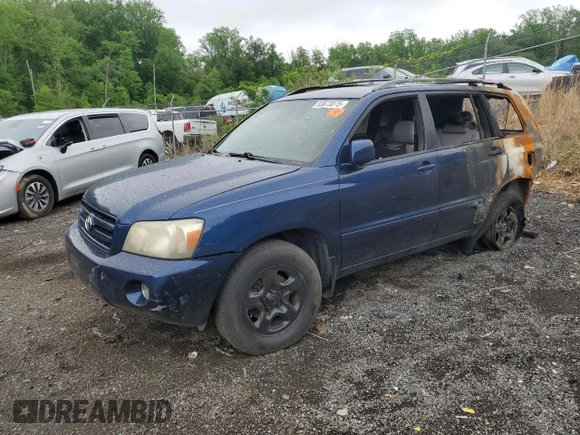2006 Toyota Highlander z VIN JTEGP21A460098340, wystawiony jako Copart lot #53673075 z przebiegiem Nie podano mil oraz Szkoda całkowita • Salvage title. Historia ofert i sprzedaży dostępna na DreamBid. Obrazek 1.