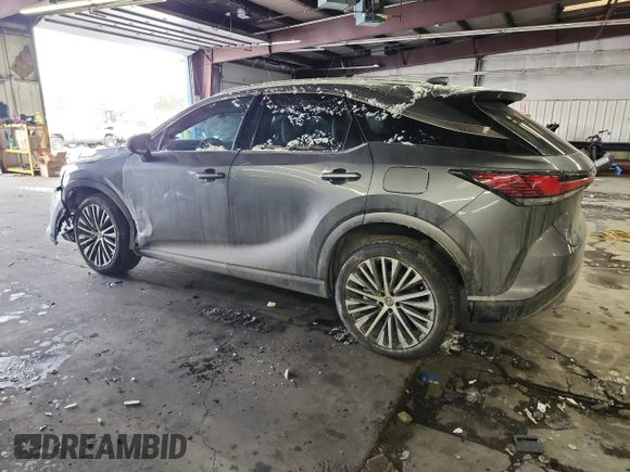 2023 Lexus RX with VIN 2T2BBMCA0PC003815, listed as a Copart auction lot 45183545 with 0 mi miles and Salvage Title. Bid and sale history available at carsss.com. Image 2.