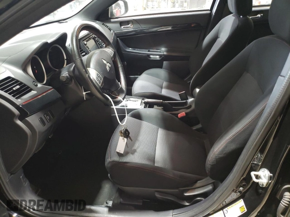 2017 Mitsubishi Lancer ES with VIN JA32U2FUXHU012727, listed as a Copart auction lot 76122994 with 75,380 mi miles and Salvage Title. Bid and sale history available at carsss.com. Image 7.