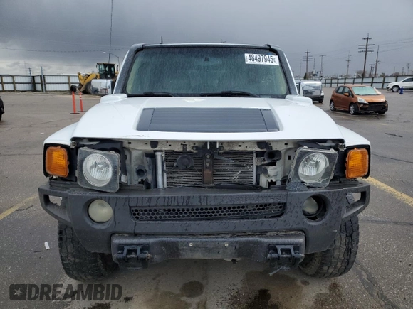2006 Hummer H3 with VIN 5GTDN136468310213, listed as a Copart auction lot 48497945 with 268,890 mi miles and Salvage Title. Bid and sale history available at carsss.com. Image 5.