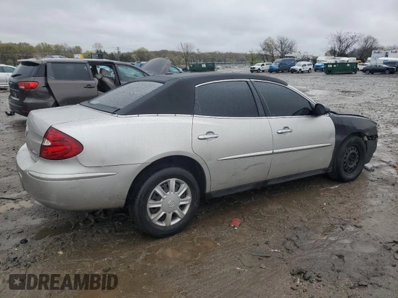 2006 Buick LaCrosse CX with VIN 2G4WC582261176058, listed as a Copart auction lot 52372425 with 99,691 mi miles and Salvage Title. Bid and sale history available at carsss.com. Image 3.