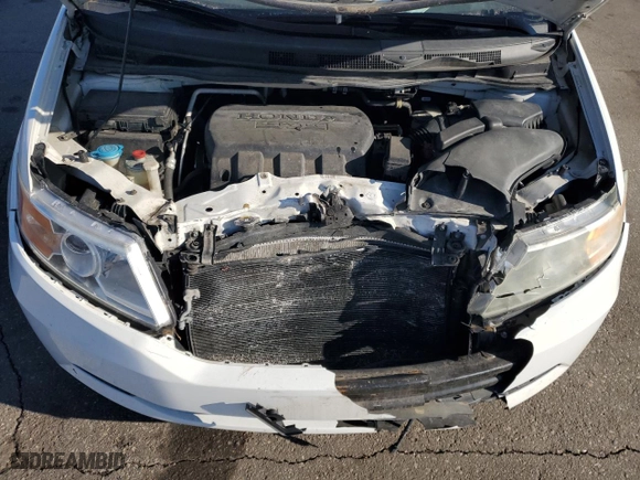 2013 Honda Odyssey LX with VIN 5FNRL5H26DB046666, listed as a Copart auction lot 48064605 with 191,453 mi miles and Salvage Title. Bid and sale history available at carsss.com. Image 12.